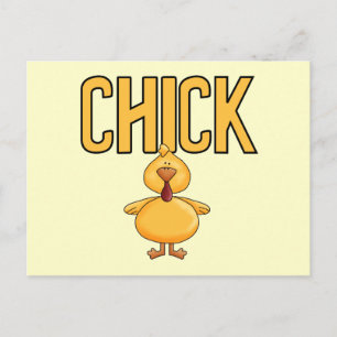 Chick T-tröjor och presenter Vykort