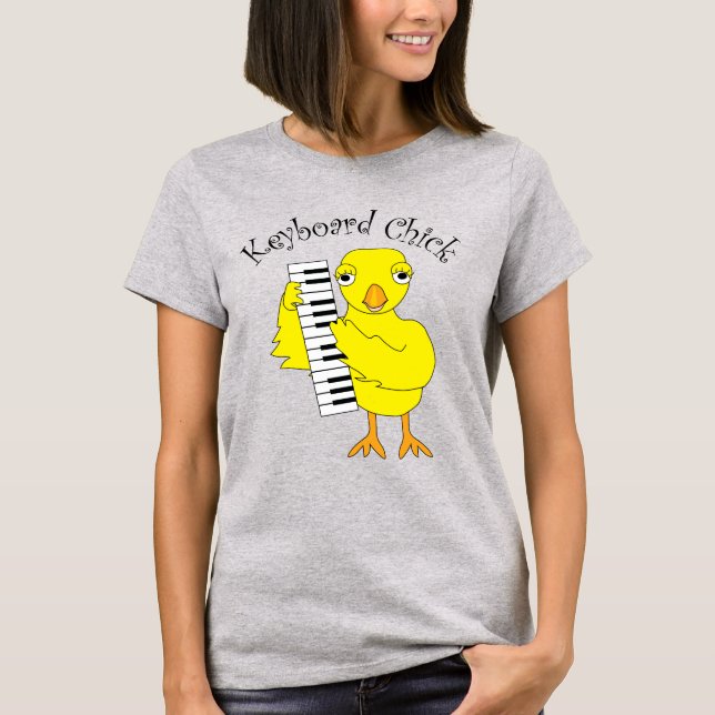 Chick tangentbord t shirt (Framsida)