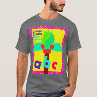Chicka Chicka Boom Boom Children Läs ABC T Shirt