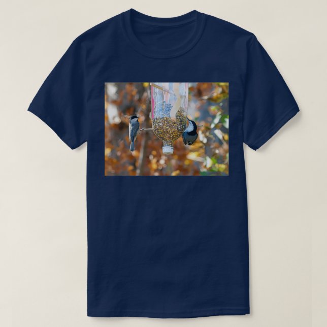 Chickadee amp Nuthatch T Shirt (Design framsida)