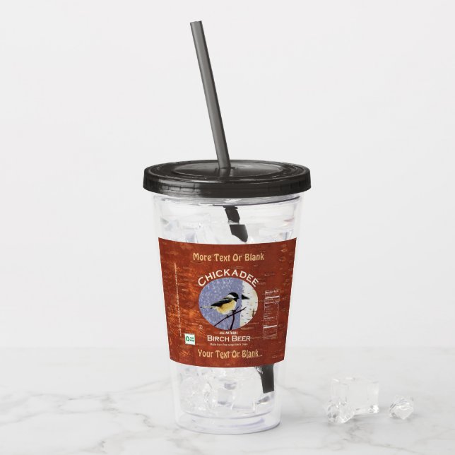 Chickadee Birch Beer Beer Take Away Mugg (Framsida Ice)