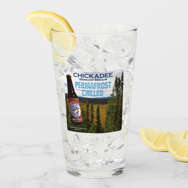 Chickadee Birch Beer Glaskopp (Framsida Ice)