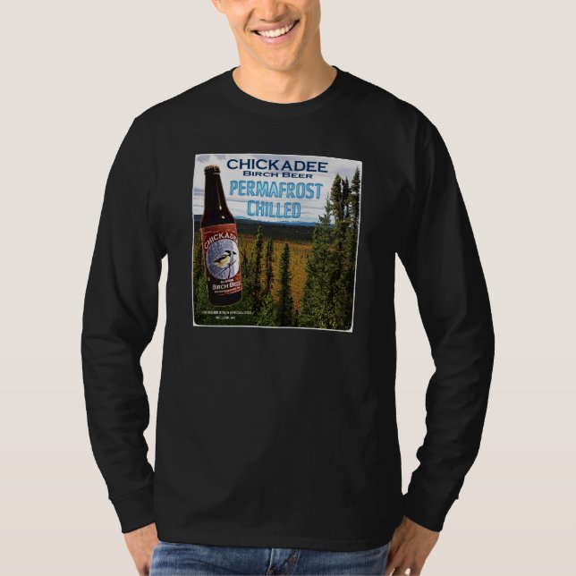 Chickadee Birch Beer Tee Shirt (Framsida)