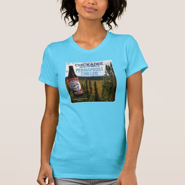 Chickadee Birch Beer Tee Shirt (Framsida)
