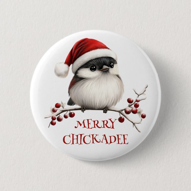 Chickadee Button Knapp (Framsida)