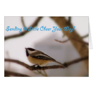 Chickadee Cheer Hälsningskort