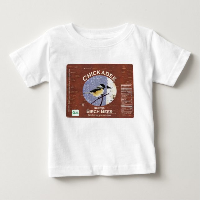 Chickadee-dee-dee T-shirt (Framsida)