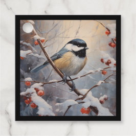 Chickadee Gåvor Etiketter