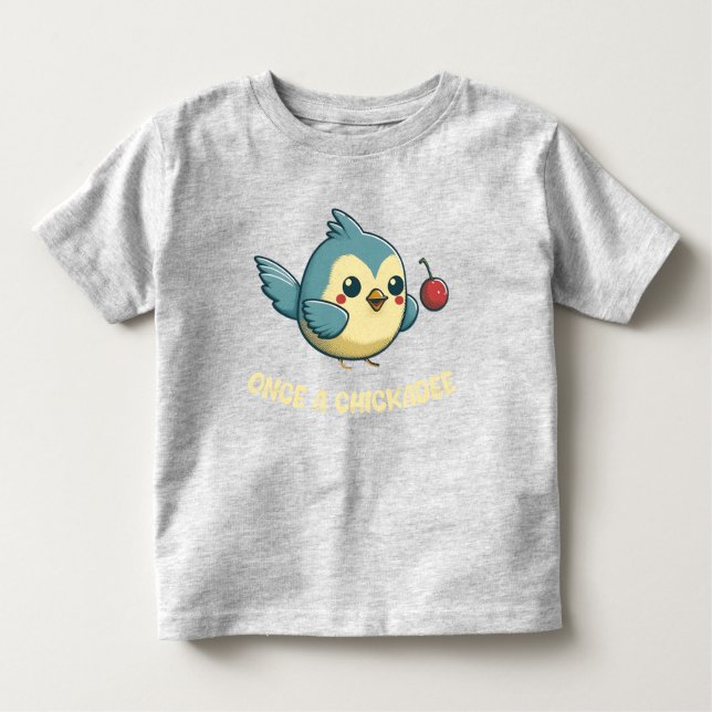 Chickadee Graduating Class Småbarn T-shirt (Framsida)