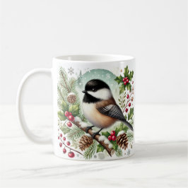 Chickadee Helgdag Kaffemugg