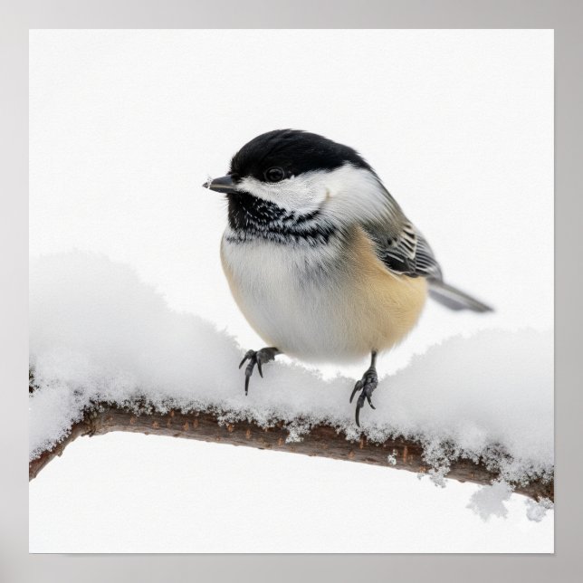 Chickadee in Winter Poster (Framsidan)