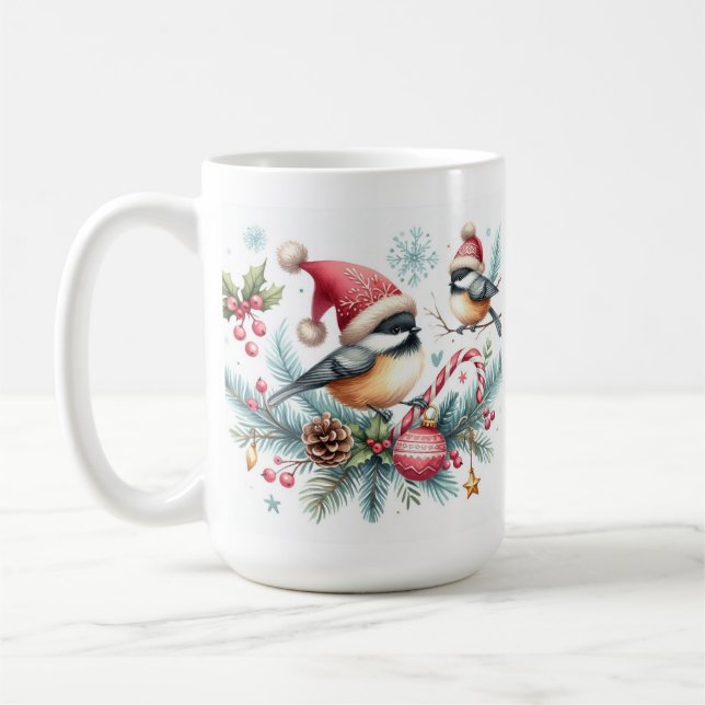 Chickadee-jul Kaffemugg (Vänster)