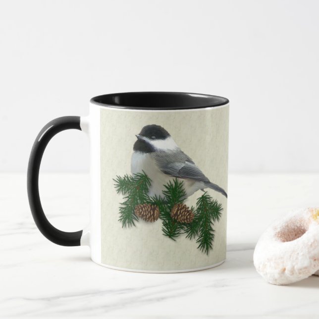 Chickadee Mugg (Med munk)