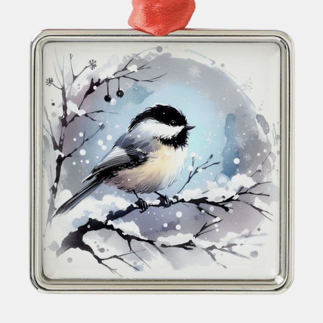 Chickadee Ornament (Framsidan)