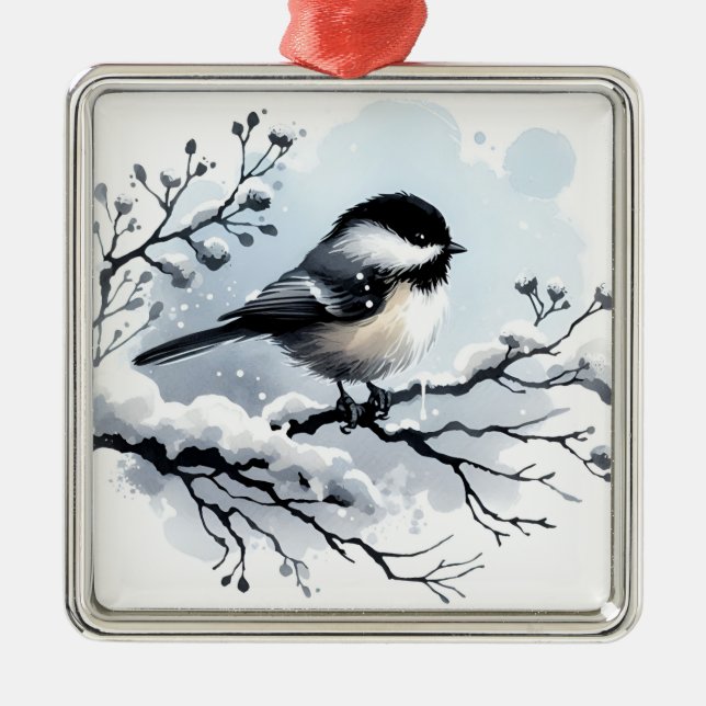 Chickadee Ornament (Framsidan)