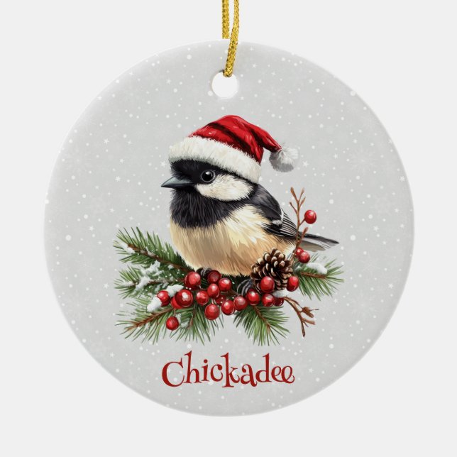Chickadee Ornament (Framsidan)