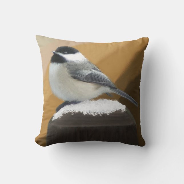 Chickadee Pillow Kudde (Framsida)