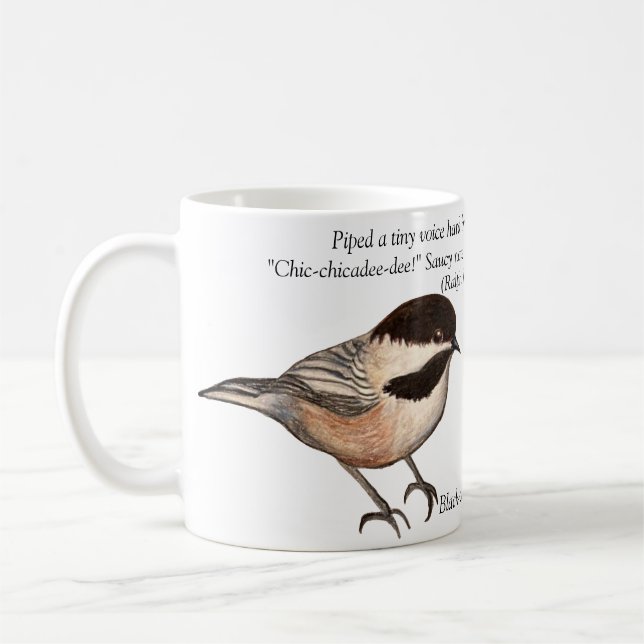 Chickadee Poetry Mugg (Vänster)