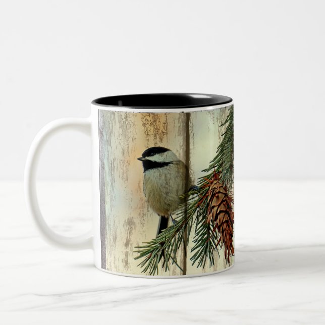 Chickadee Två-Tonad Mugg (Vänster)