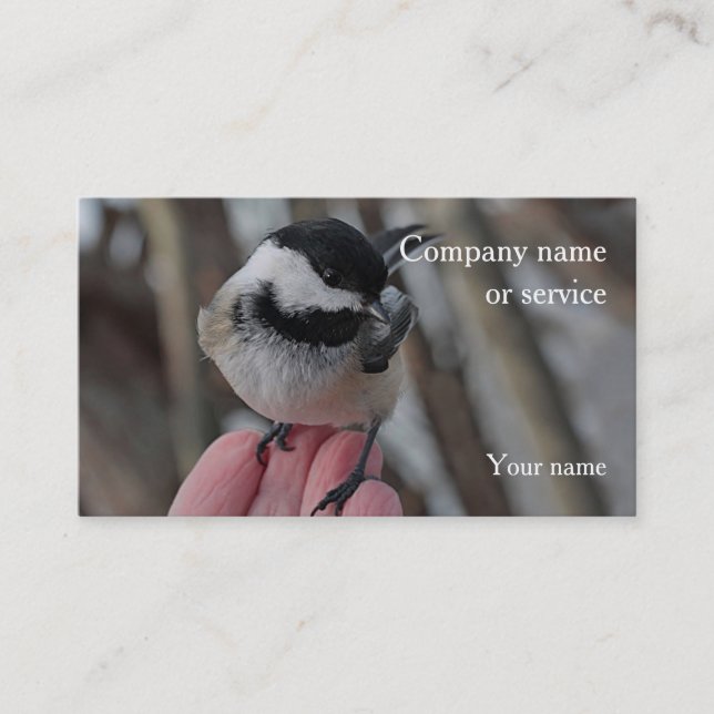 Chickadee Visitkort (Framsida)