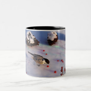 Chickadee Winter Mugg