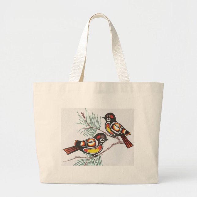 chickadees 1 jumbo tygkasse (Framsidan)