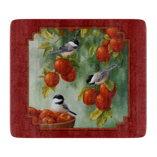 Chickadees Apple Harvest Red (Framsidan)