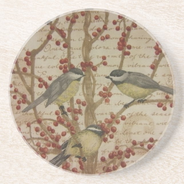 Chickadees Underlägg Sandsten (Framsidan)