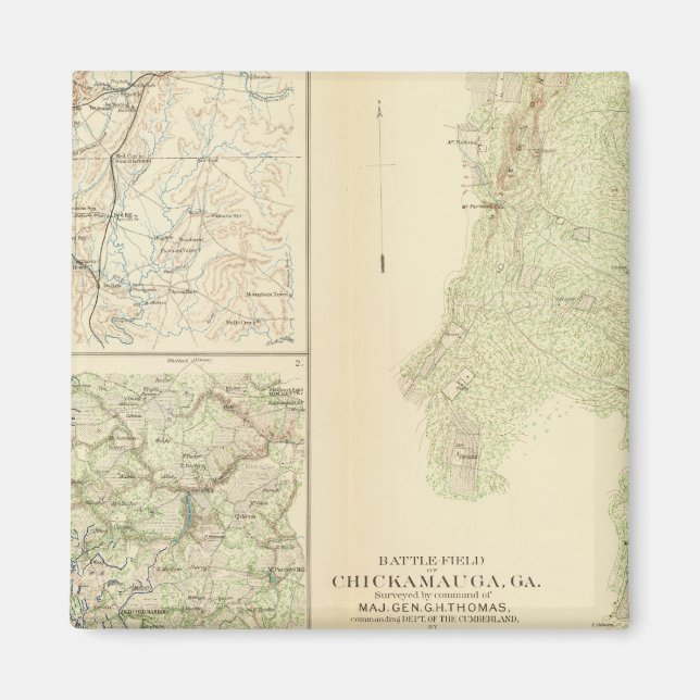 Chickamauga, Ga Magnet (Framsidan)