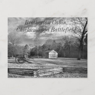 Chickamauga slagfältvykort vykort