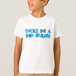 Chickar Gräver A Ring Bearer Tröja