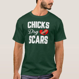 Chickar gräver ärr t shirt