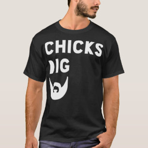 Chickar Gräver Beards T Shirt