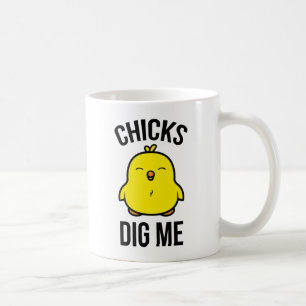 Chickar Gräver mig Kaffemugg