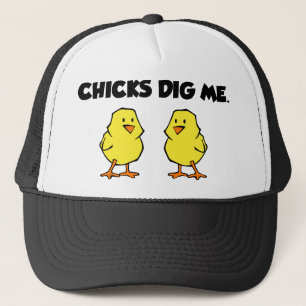 Chickar Gräver mig Keps