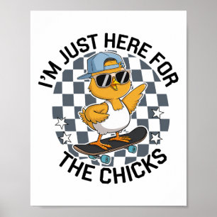 Chickar Gräver mig Påsk Småbarn Boys Manar Glad på Poster