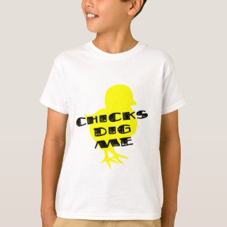 Chickar gräver mig pojkeungeutslagsplatsen t-shirt