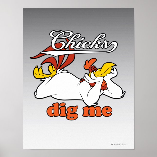 Chickar Gräver mig Poster (Framsidan)