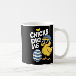 Chickar Gräver mig Småbarn Boy Påsk Boys Påsk Todd Kaffemugg