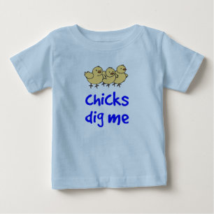 Chickar Gräver mig T-shirt