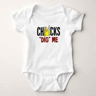 Chickar gräver mig tee shirt