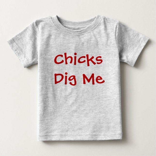 Chickar Gräver mig Tröja (Framsida)