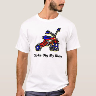 Chickar gräver min ritt t shirt