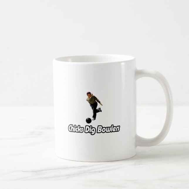 Chickar Gräver nybörjare Kaffemugg (Höger)
