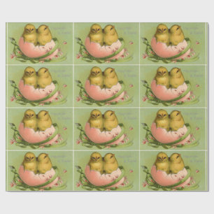 Chickar i äggskal presentpapper