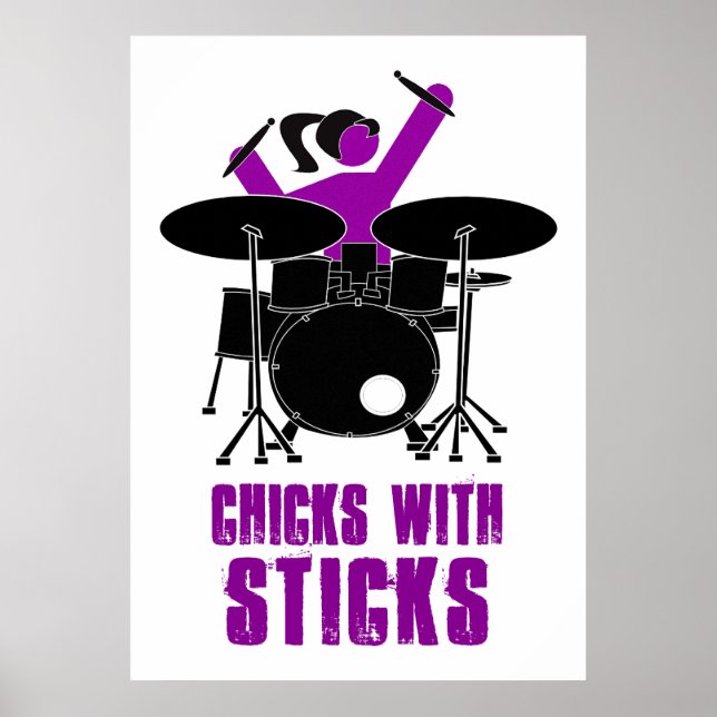 Chickar med fästpunkter poster (Framsidan)