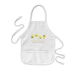 Chickar och fjällande räknare för mina kycklingar barnförkläde