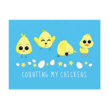 Chickar och fjällande räknare för mina kycklingar
