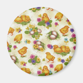 Chickar och Påskägg Magnet