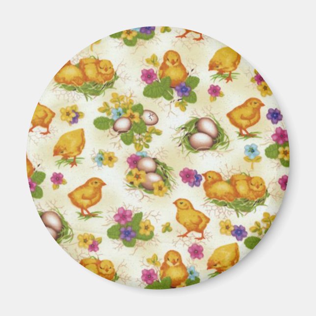 Chickar och Påskägg Magnet (Framsidan)